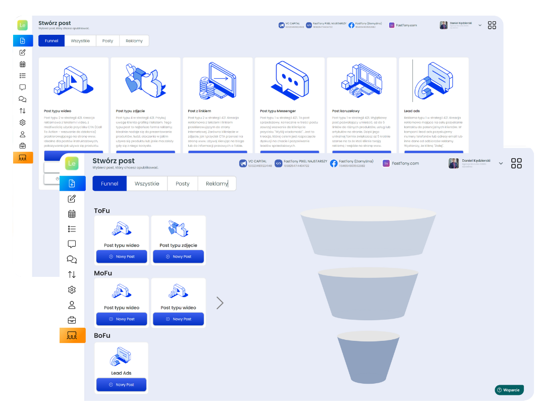 fasttony lead integracja facebook lead ads